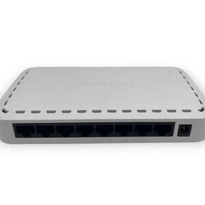 NETGEAR GS608 v4 8-Port Gigabit Ethernet Switch Unmanaged Network Hub + Power